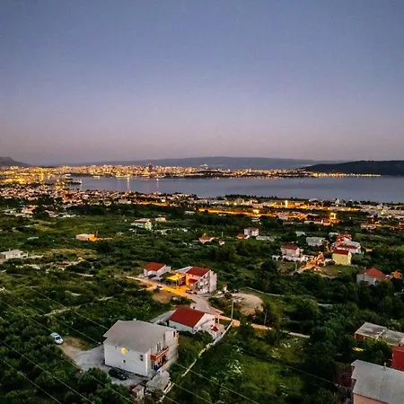 Dalmatina Hill House - Private Pool, Sea And Hill View, Rooftop Terrace, Free Parking Villa