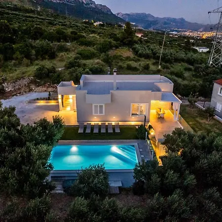 Dalmatina Hill House - Private Pool, Sea And Hill View, Rooftop Terrace, Free Parking *